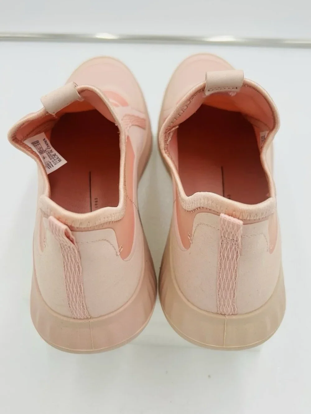 ECCO Phorene ALPHA Slip-on Sneaker Shoes Pink Womens EUR 40 US 9 / 9.5 Fluidform